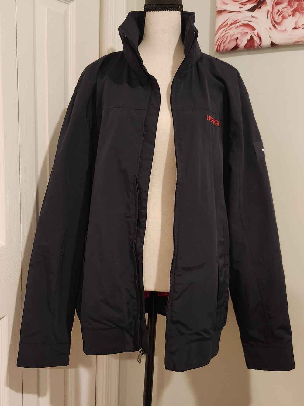 Tommy Hilfiger Men's Navy Lightweight Jacket